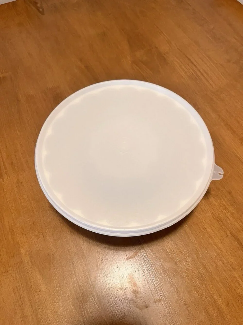 Vtg Tupperware 1202 & 1201 White Speckled 9